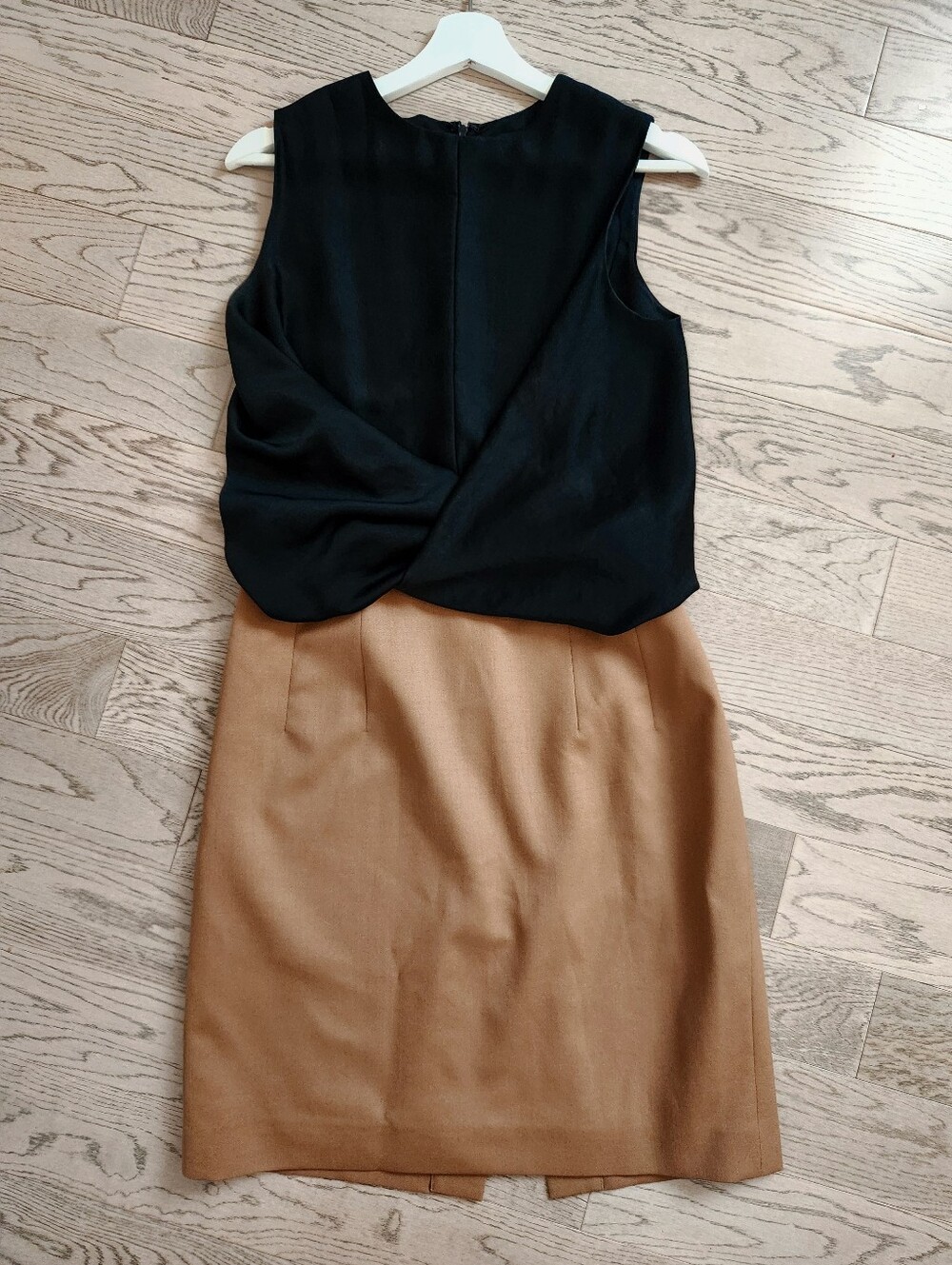 Carven Colorblock Sleeveless Dress – FR 40 (Approx. US 8)